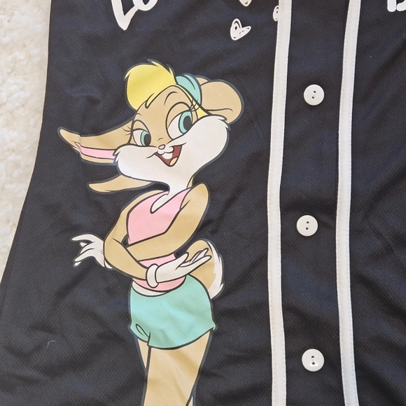 Warner Bros. Black Lola Bunny Kids Jersey - Picture 2 of 4